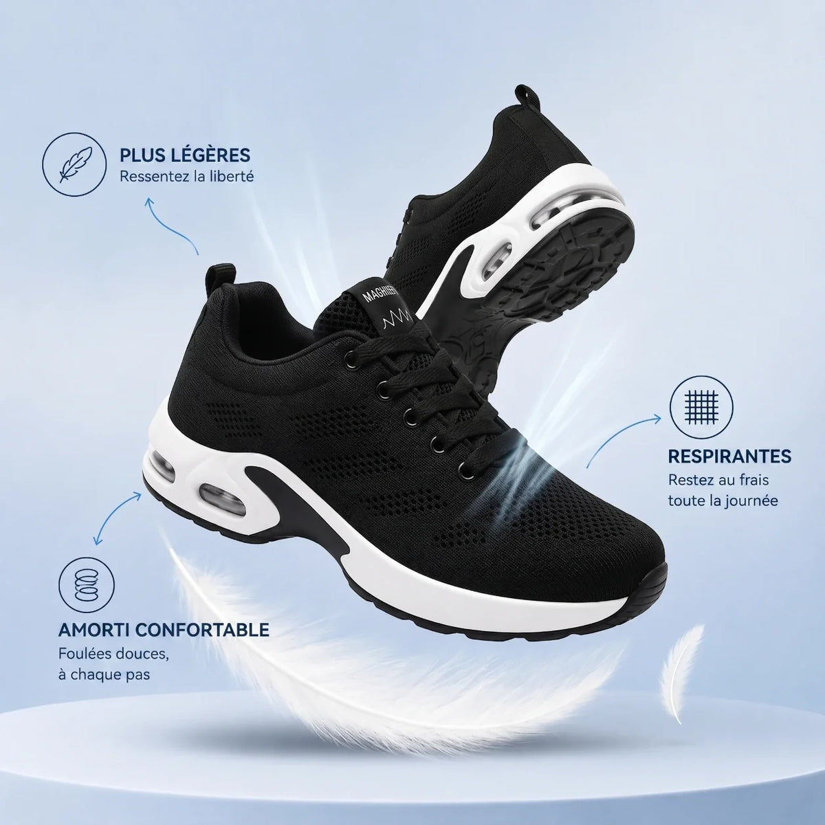 OrthoWalk™ – 12-Hour Shift Shoes for Foot, Knee & Back Pain Relief