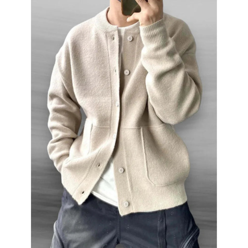 Luca Men's Button Knit Cardigan
