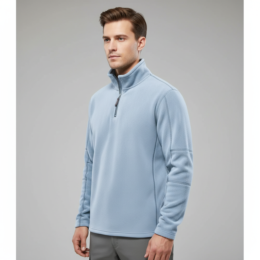 Men's Zip Fleece Sweater - Sébastien