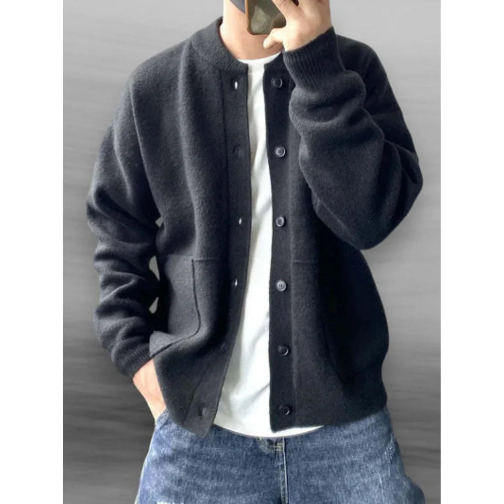 Luca Men's Button Knit Cardigan