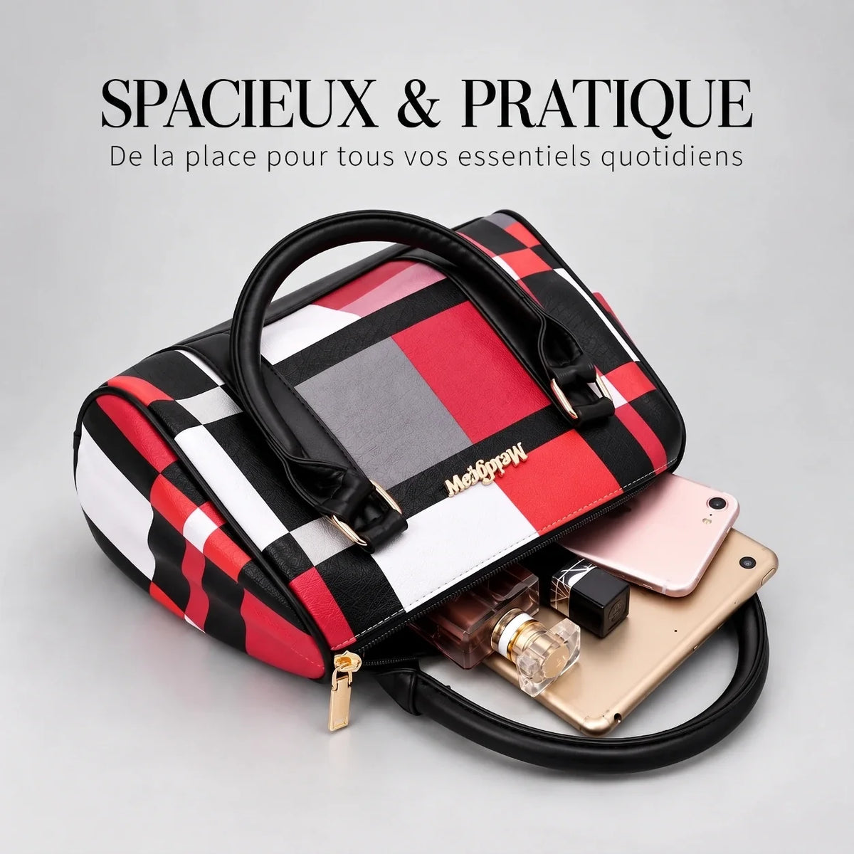 Élodie | 6-Piece Women's Handbag Set – Tote, Top-Handle Bag, Crossbody Bag, Clutch & Wallet
