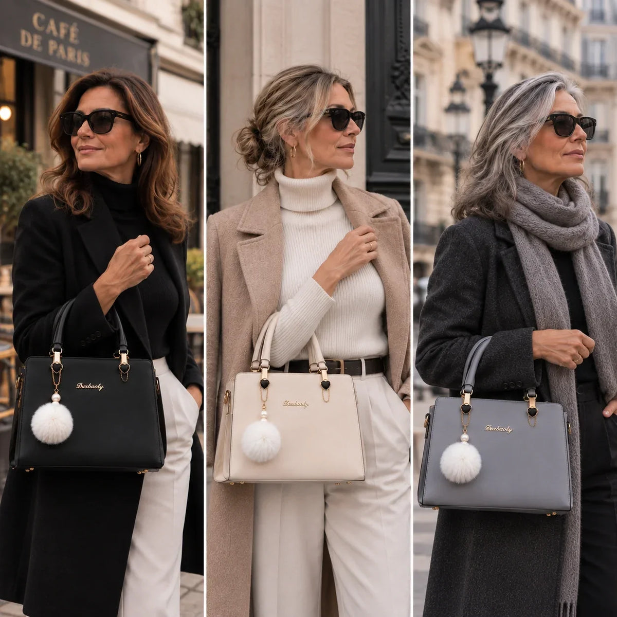 Velvet | 2-Piece Women's Handbag Set – Tote & Wallet