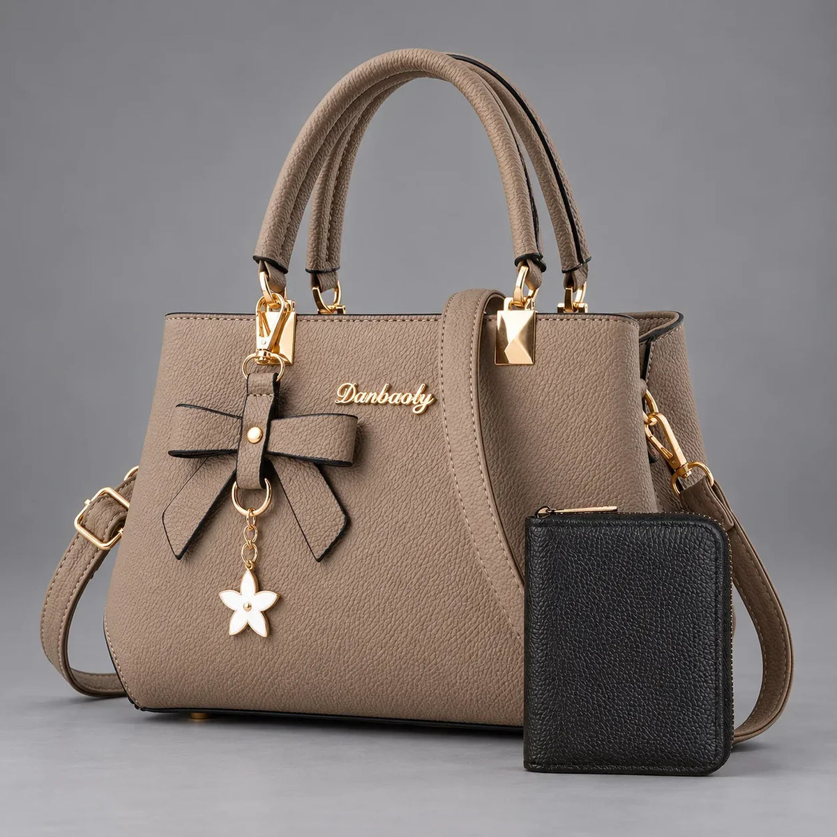 Caline | 2-Piece Women's Handbag Set – Tote & Wallet
