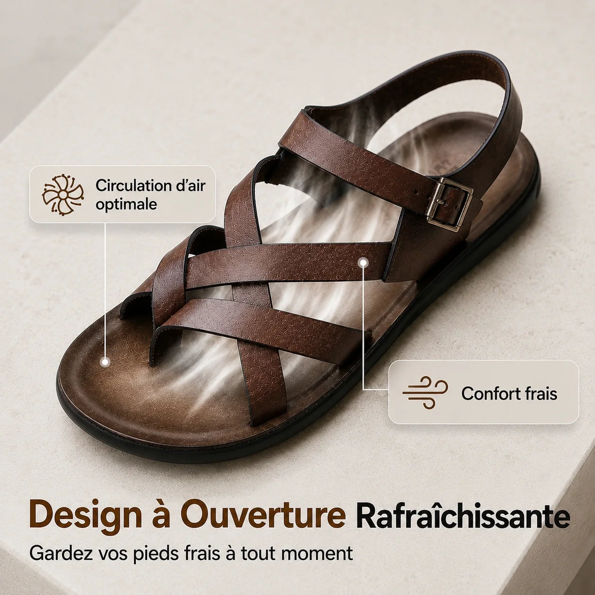 Roman | Men's Sandals – Lightweight, Comfortable & Perfect for Summer