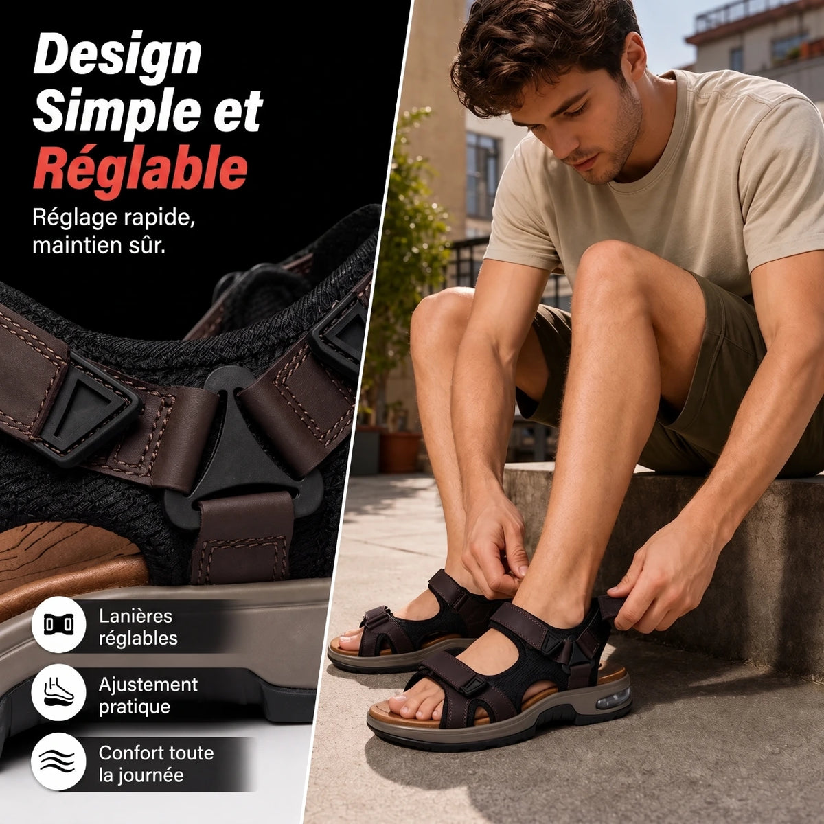 Men's Sport Sandals – Air Cushion