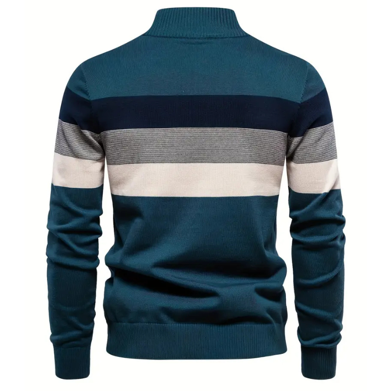 Refined Men's Zip Sweater - Valentin