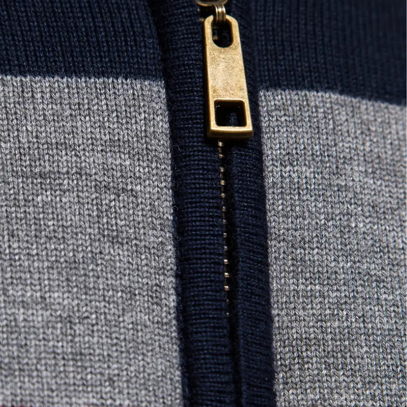Refined Men's Zip Sweater - Valentin