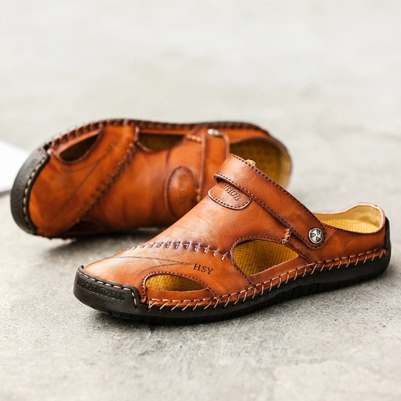Orthopedic Leather Sandals – Jones