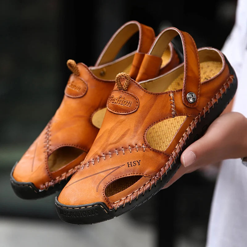 Orthopedic Leather Sandals – Jones