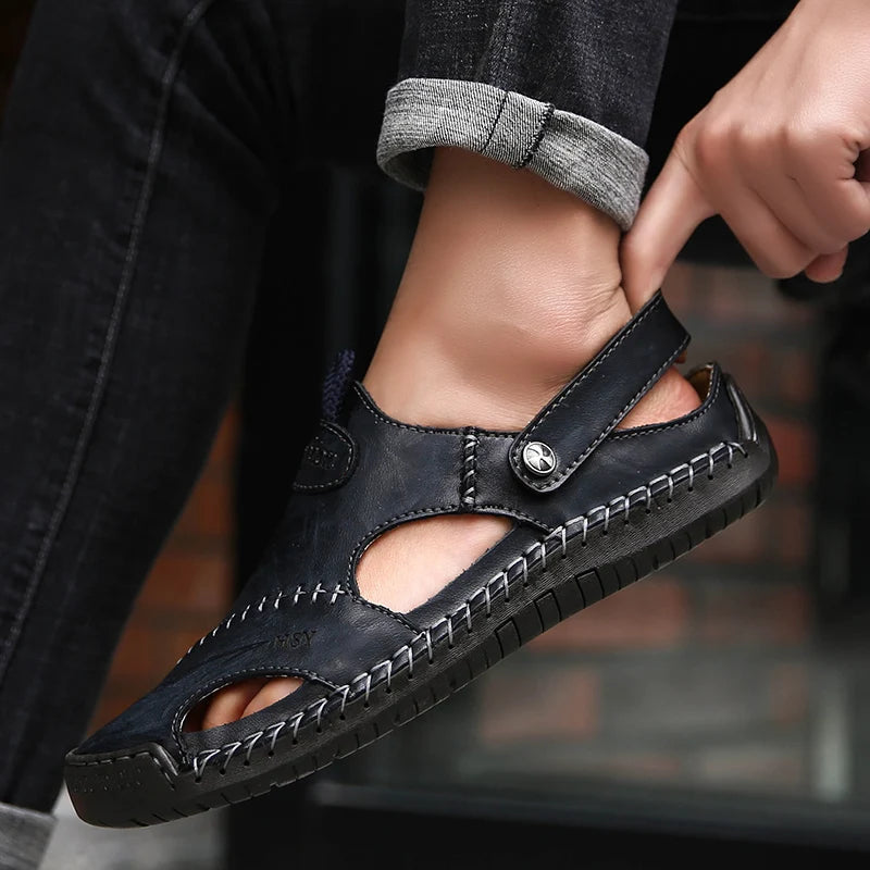 Orthopedic Leather Sandals – Jones