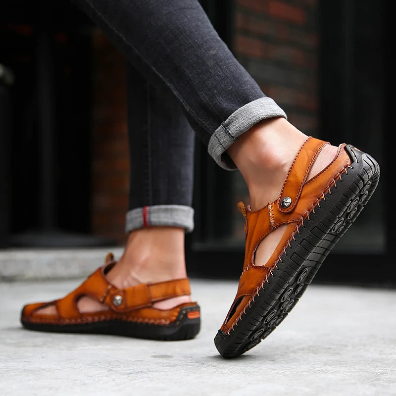 Orthopedic Leather Sandals – Jones