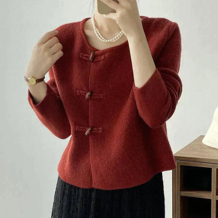 Claire Elegant Women's Knit Sweater