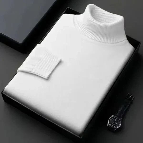 Men's Cashmere Turtleneck Sweater – Laurent