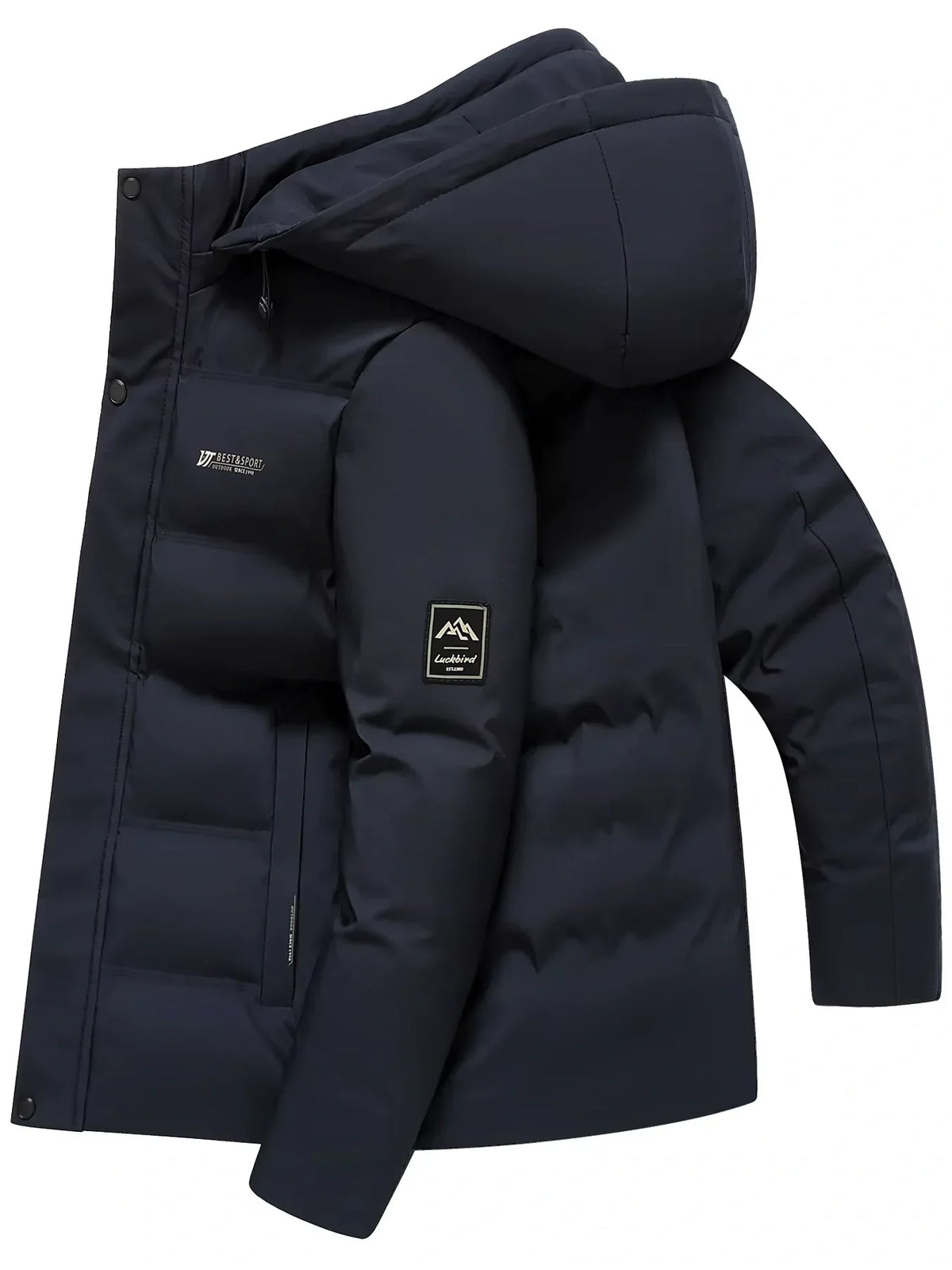 Hooded Quilted Puffer Jacket - Summit