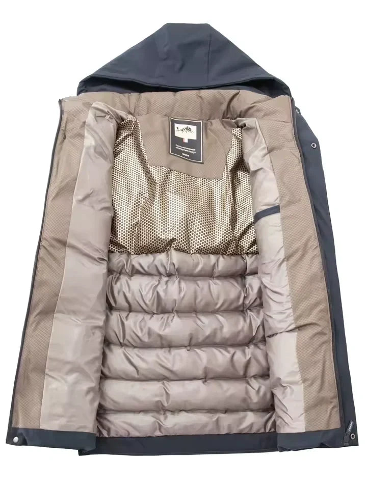 Hooded Quilted Puffer Jacket - Summit