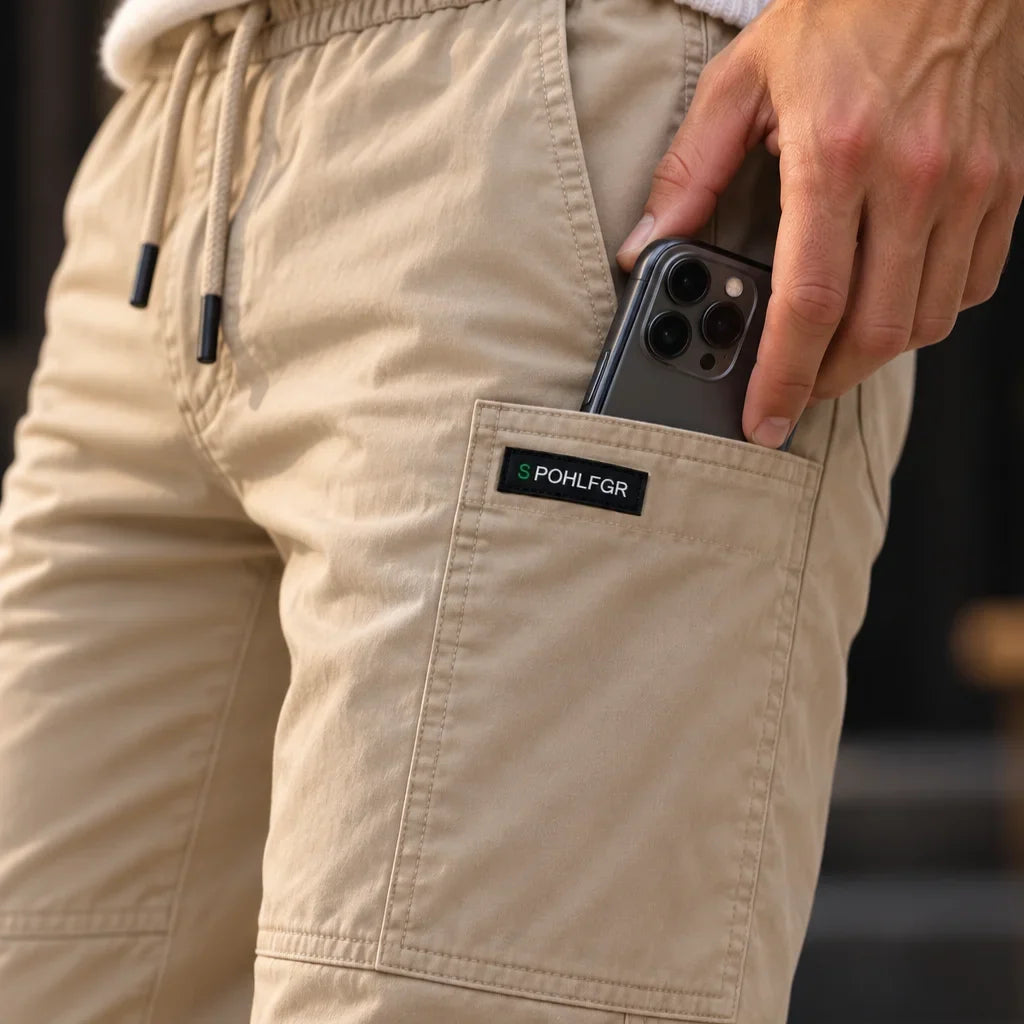 Pantalon Cargo Extensible Homme - Noah