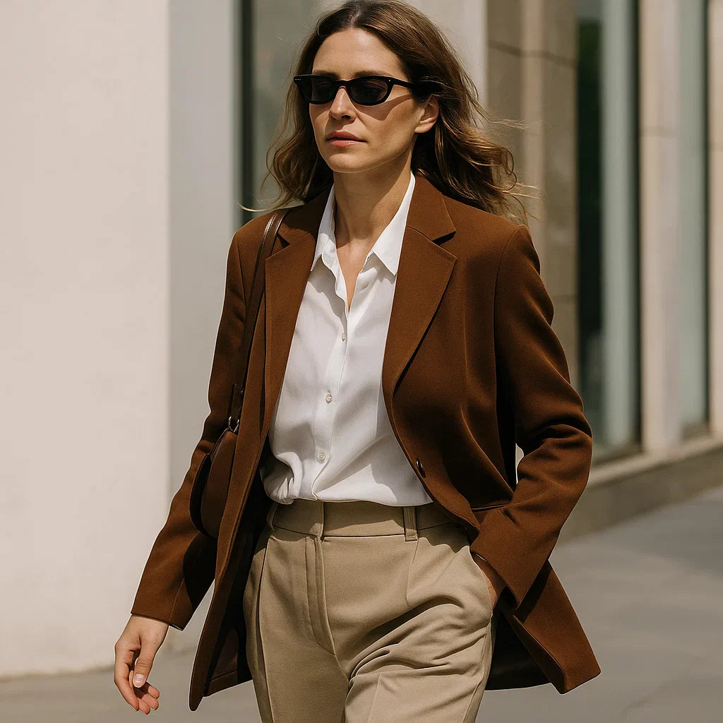 Natalie Classic Women's Suede Jacket