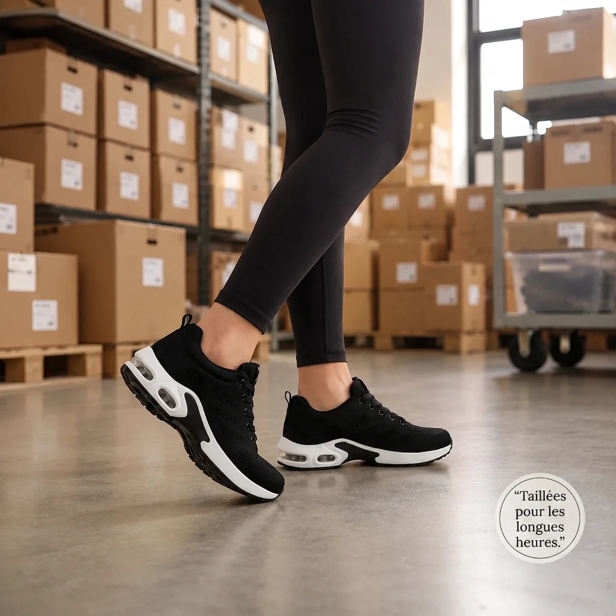 OrthoWalk™ – 12-Hour Shift Shoes for Foot, Knee & Back Pain Relief