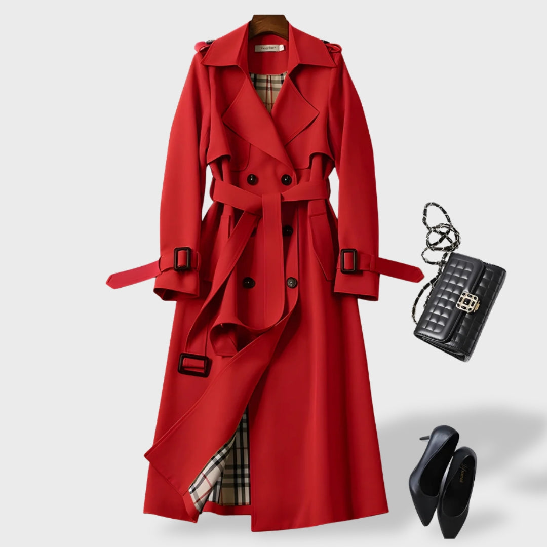 Clara Elegant Women's Trench Coat
