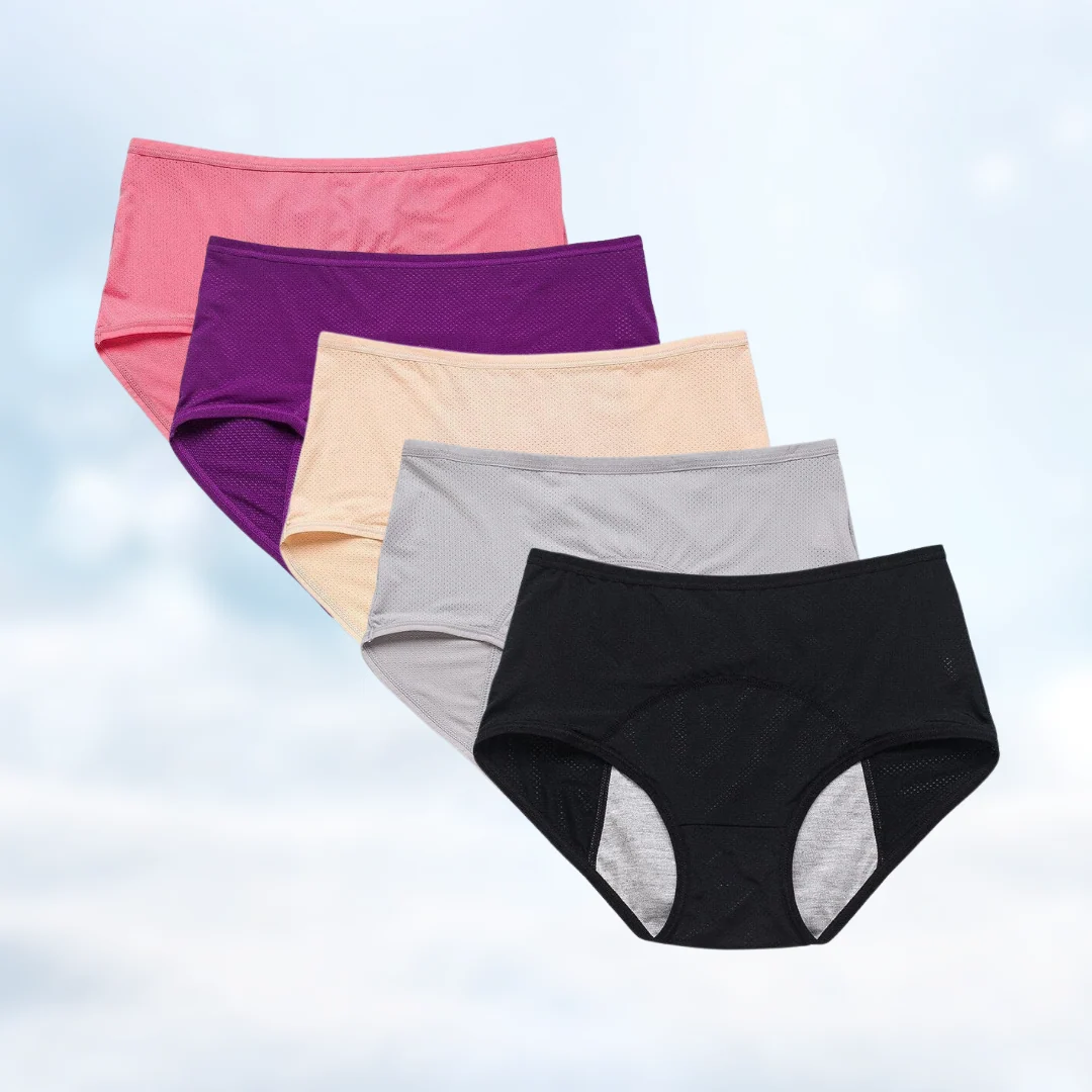 VitalDry | Leak-Proof Underwear | Pack of 5