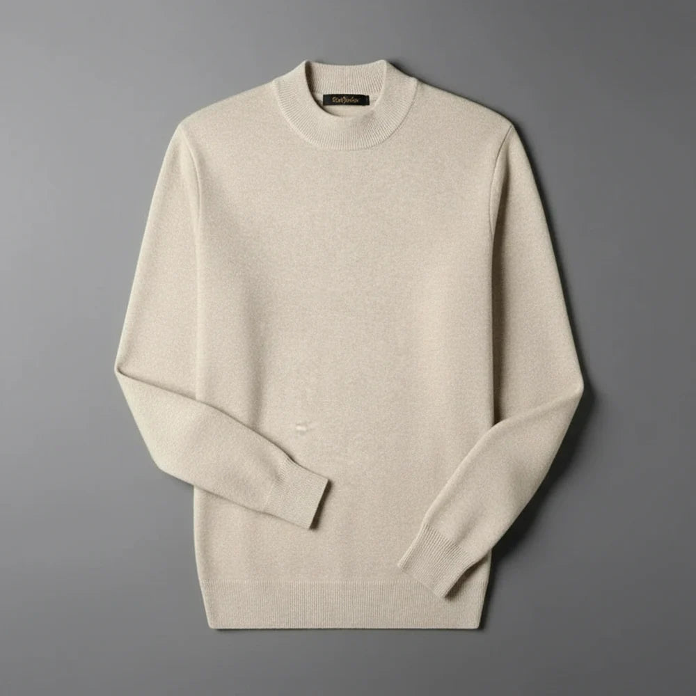 Men's High-Neck Cashmere Sweater – Damien