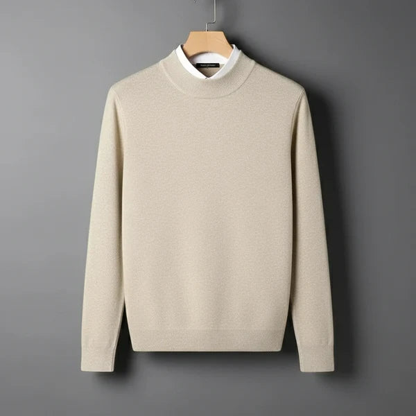 Men's High-Neck Cashmere Sweater – Damien