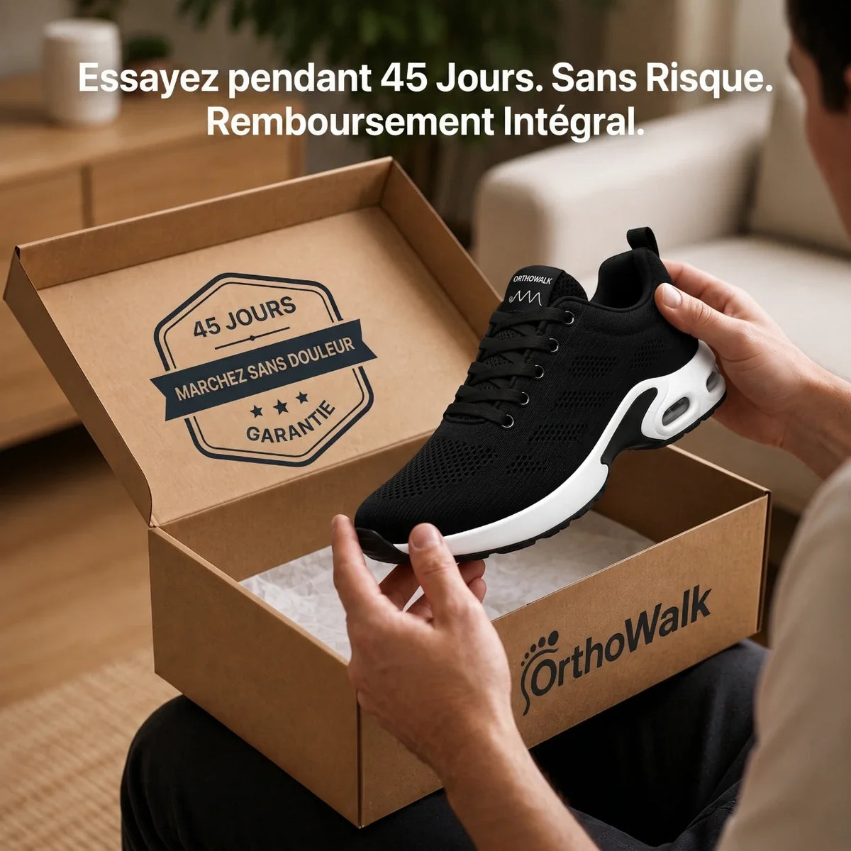 OrthoWalk™ – 12-Hour Shift Shoes for Foot, Knee & Back Pain Relief