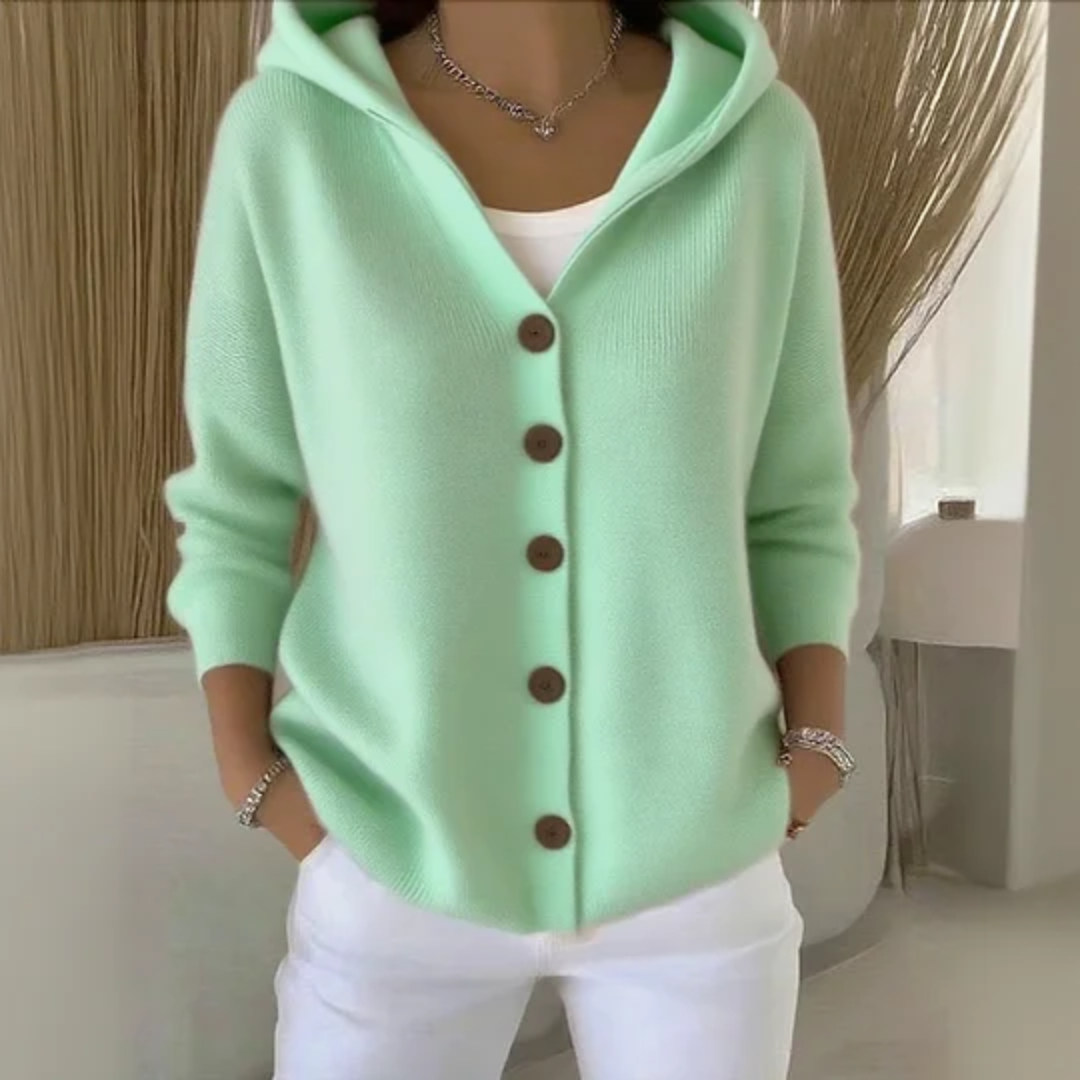 Maya Casual Button Cardigan
