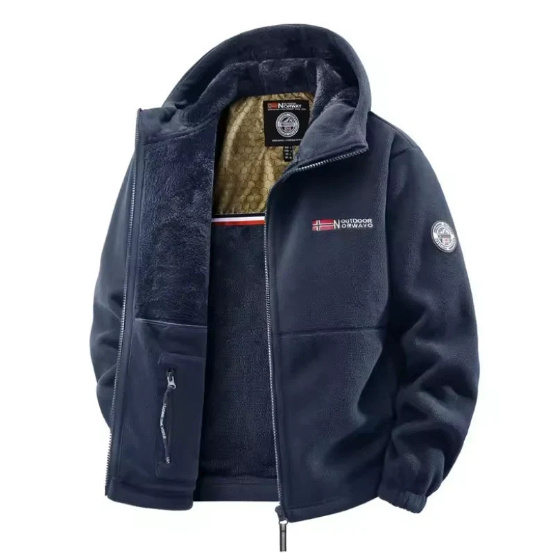 Thermal Winter Fleece Jacket - Norway Outdoor