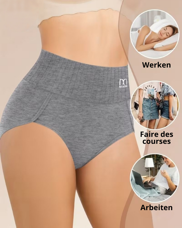 High-Waist Antibacterial Shaping Briefs | 2+2 FREE