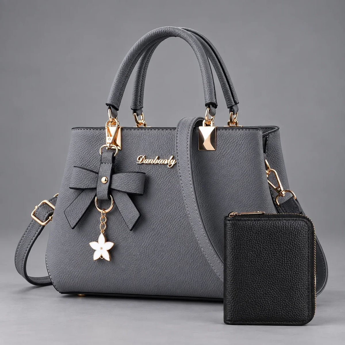 Caline | 2-Piece Women's Handbag Set – Tote & Wallet