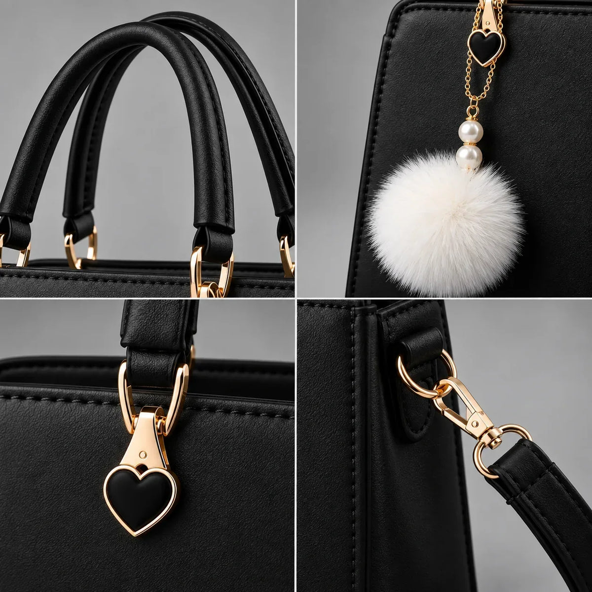 Velvet | 2-Piece Women's Handbag Set – Tote & Wallet