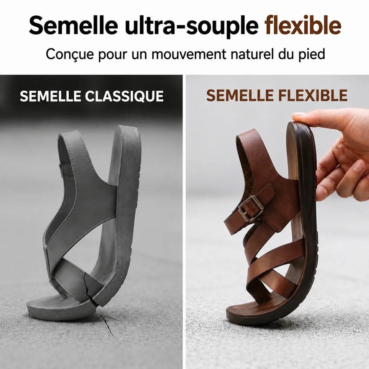 Roman | Men's Sandals – Lightweight, Comfortable & Perfect for Summer