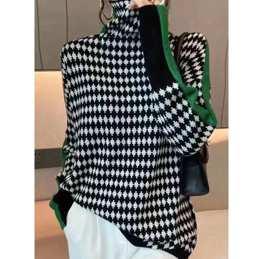 Éloïse Modern Print Women's Sweater