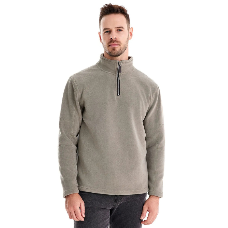 Men's Zip Fleece Sweater - Sébastien