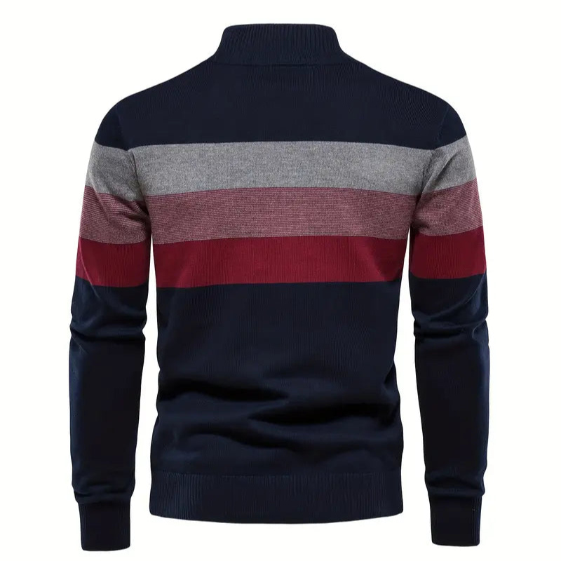 Refined Men's Zip Sweater - Valentin