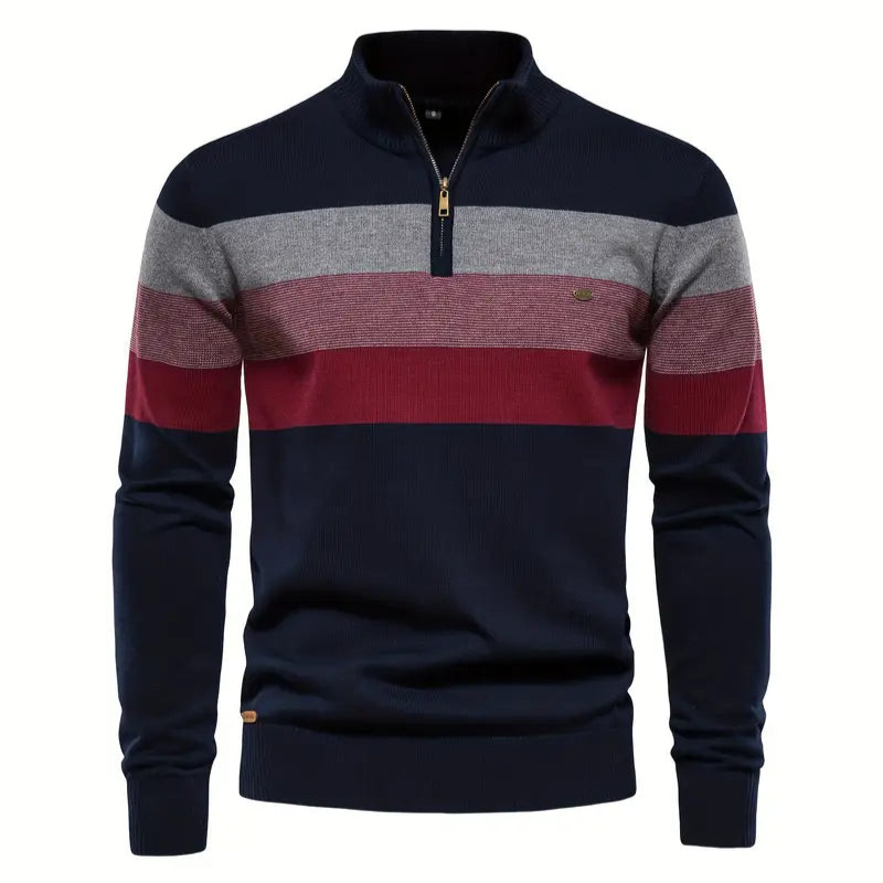 Refined Men's Zip Sweater - Valentin