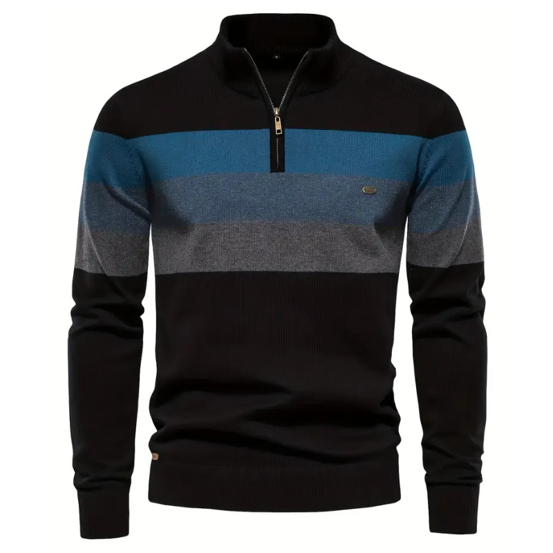 Refined Men's Zip Sweater - Valentin