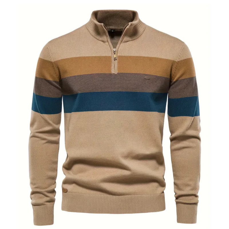 Refined Men's Zip Sweater - Valentin