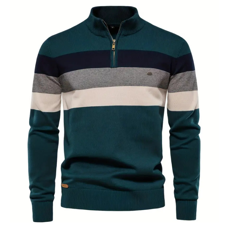 Refined Men's Zip Sweater - Valentin
