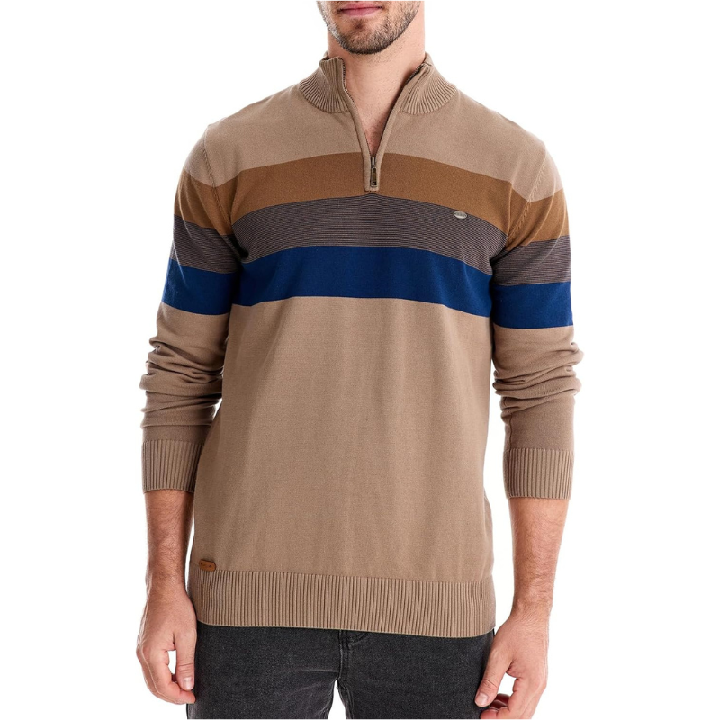 Refined Men's Zip Sweater - Valentin
