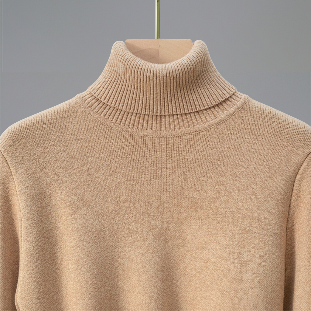 Karen Women's Fleece Turtleneck Sweater
