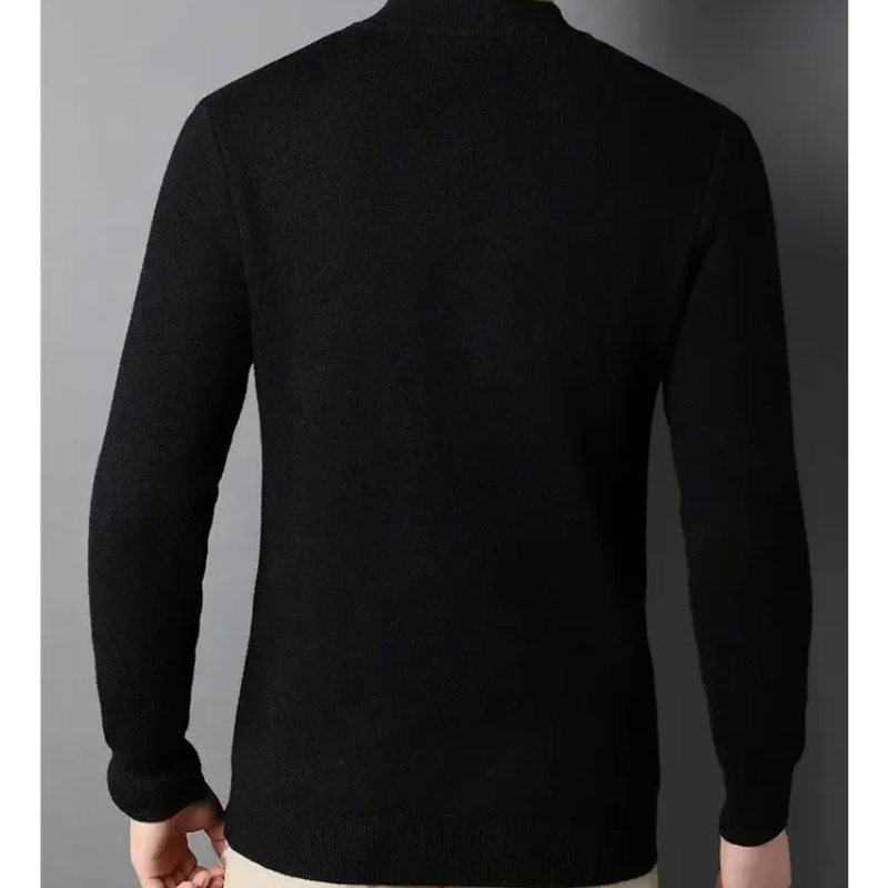 Men's High-Neck Cashmere Sweater – Damien