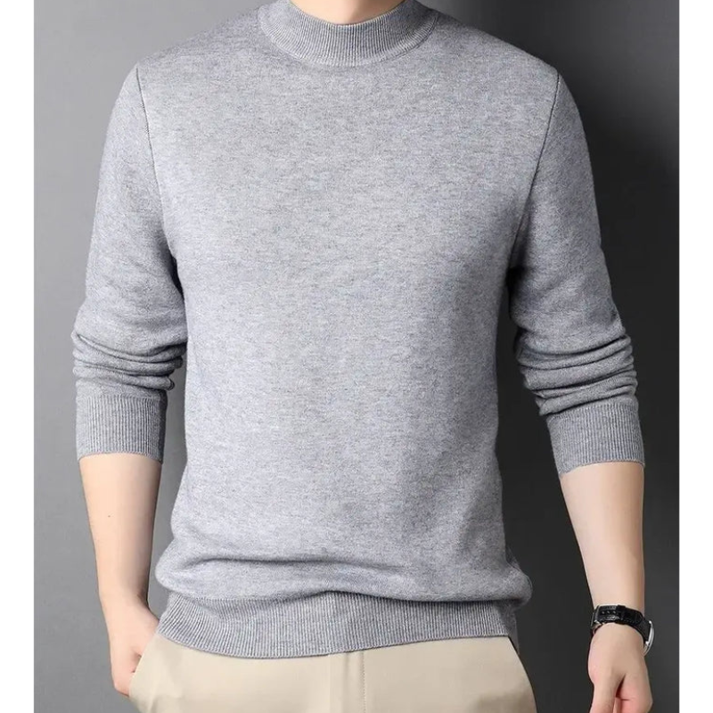 Men's High-Neck Cashmere Sweater – Damien