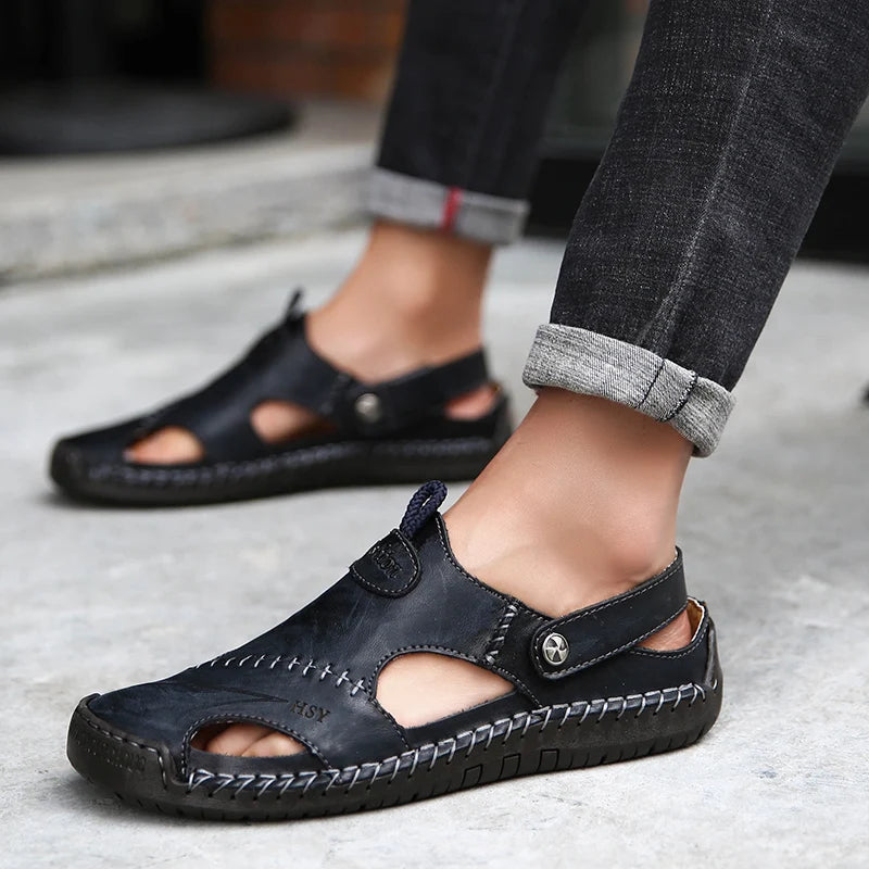 Orthopedic Leather Sandals – Jones