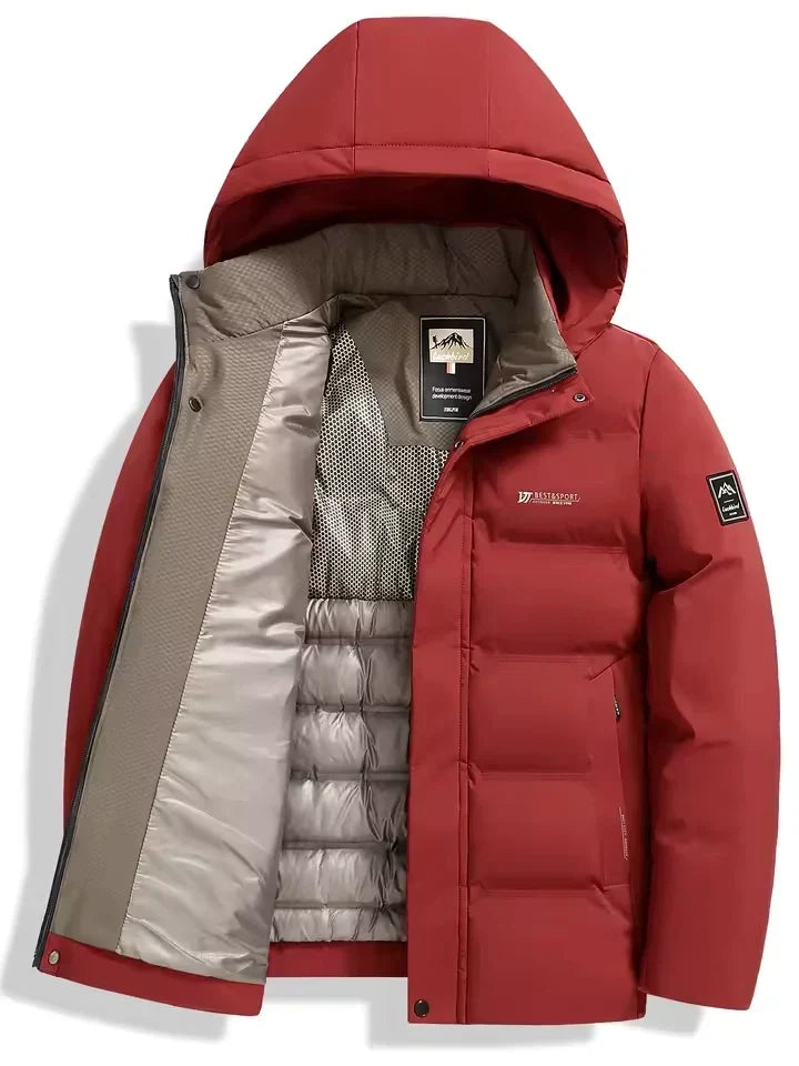 Hooded Quilted Puffer Jacket - Summit