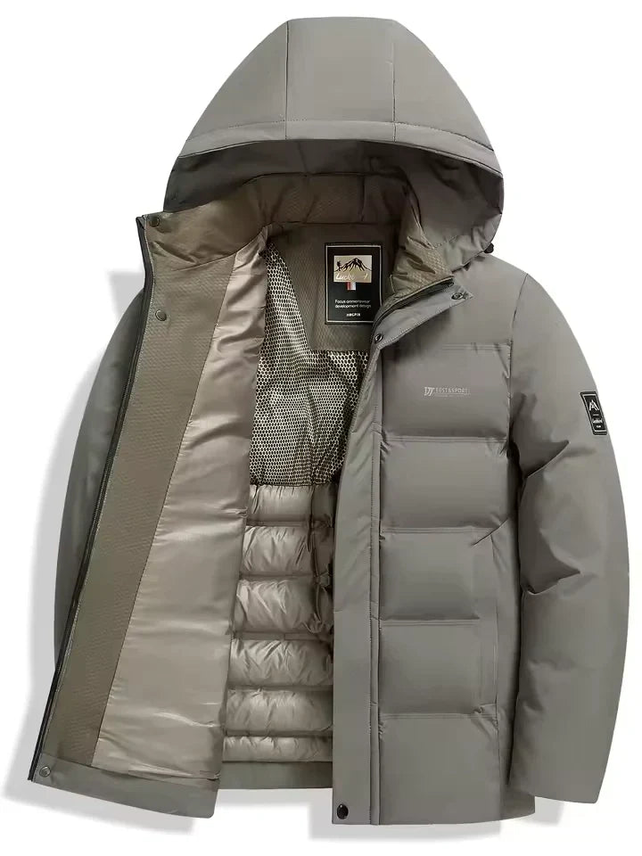 Hooded Quilted Puffer Jacket - Summit