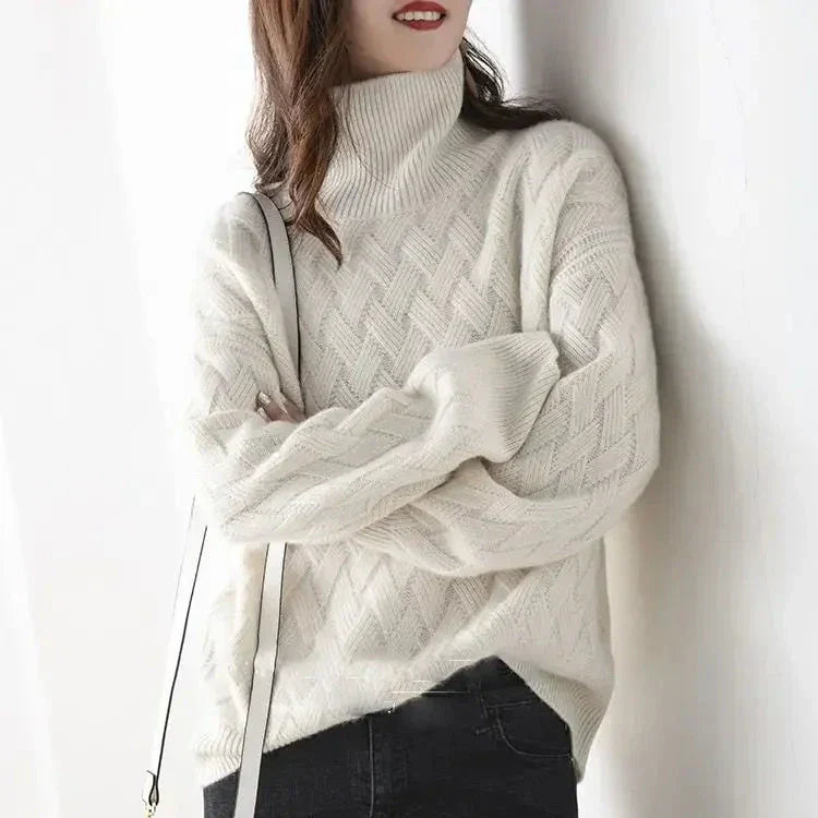 Gabrielle Women's Turtleneck Sweater