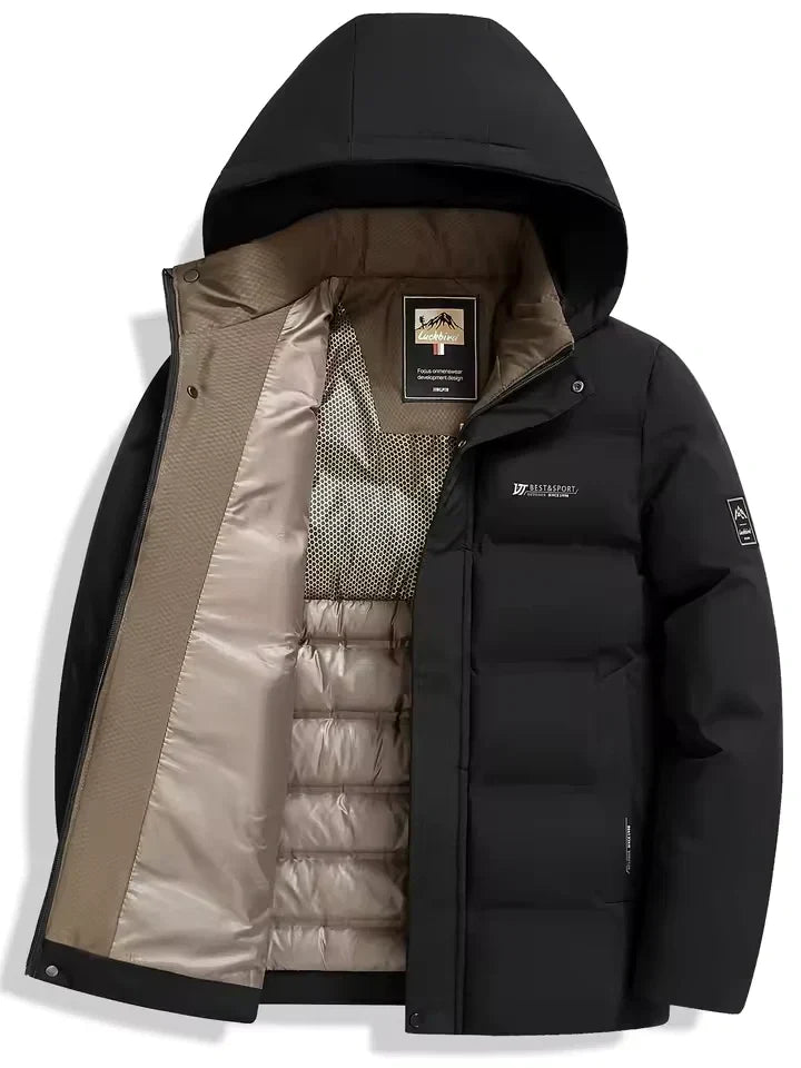 Hooded Quilted Puffer Jacket - Summit