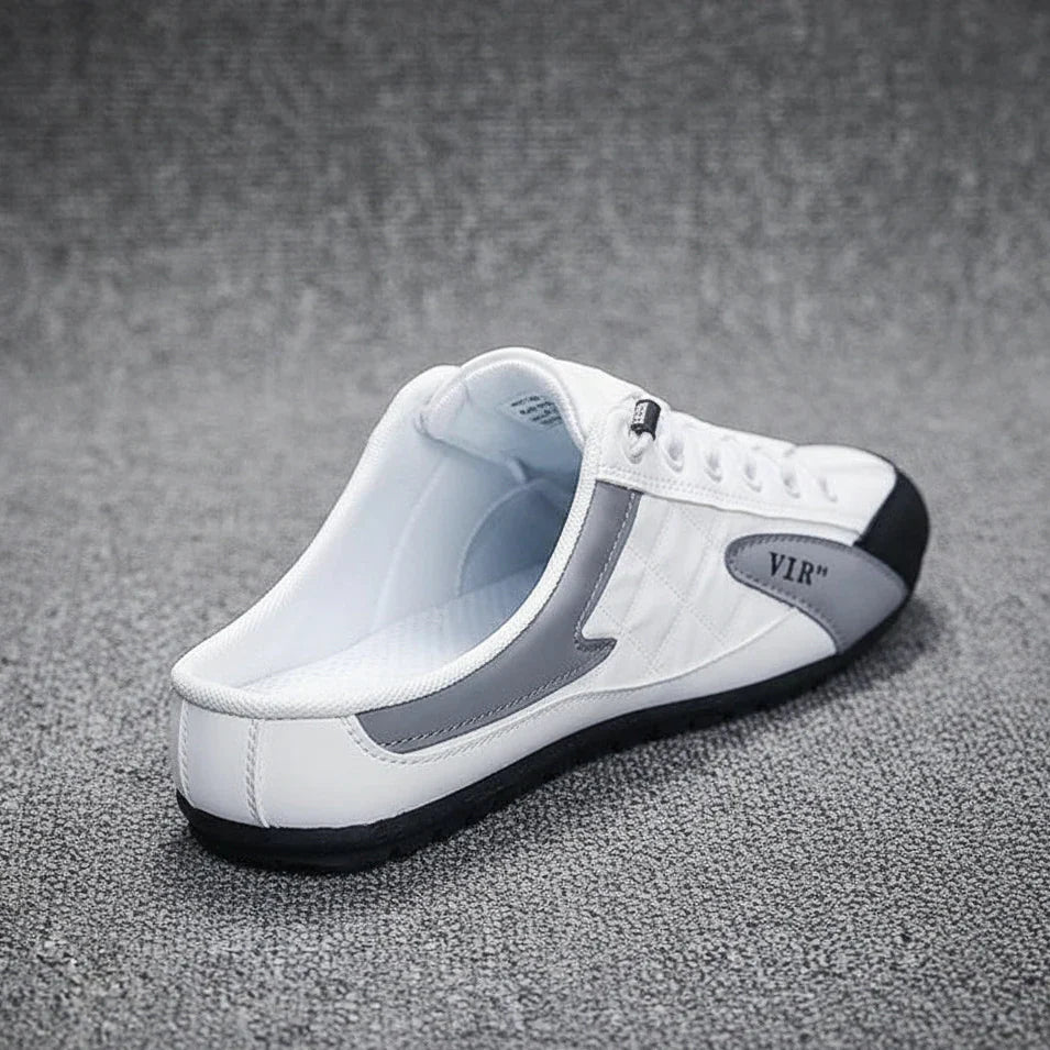Men's Backless Slip-On Sneakers - Confy